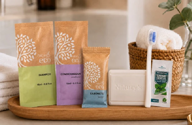 Toiletries included in the standard offering